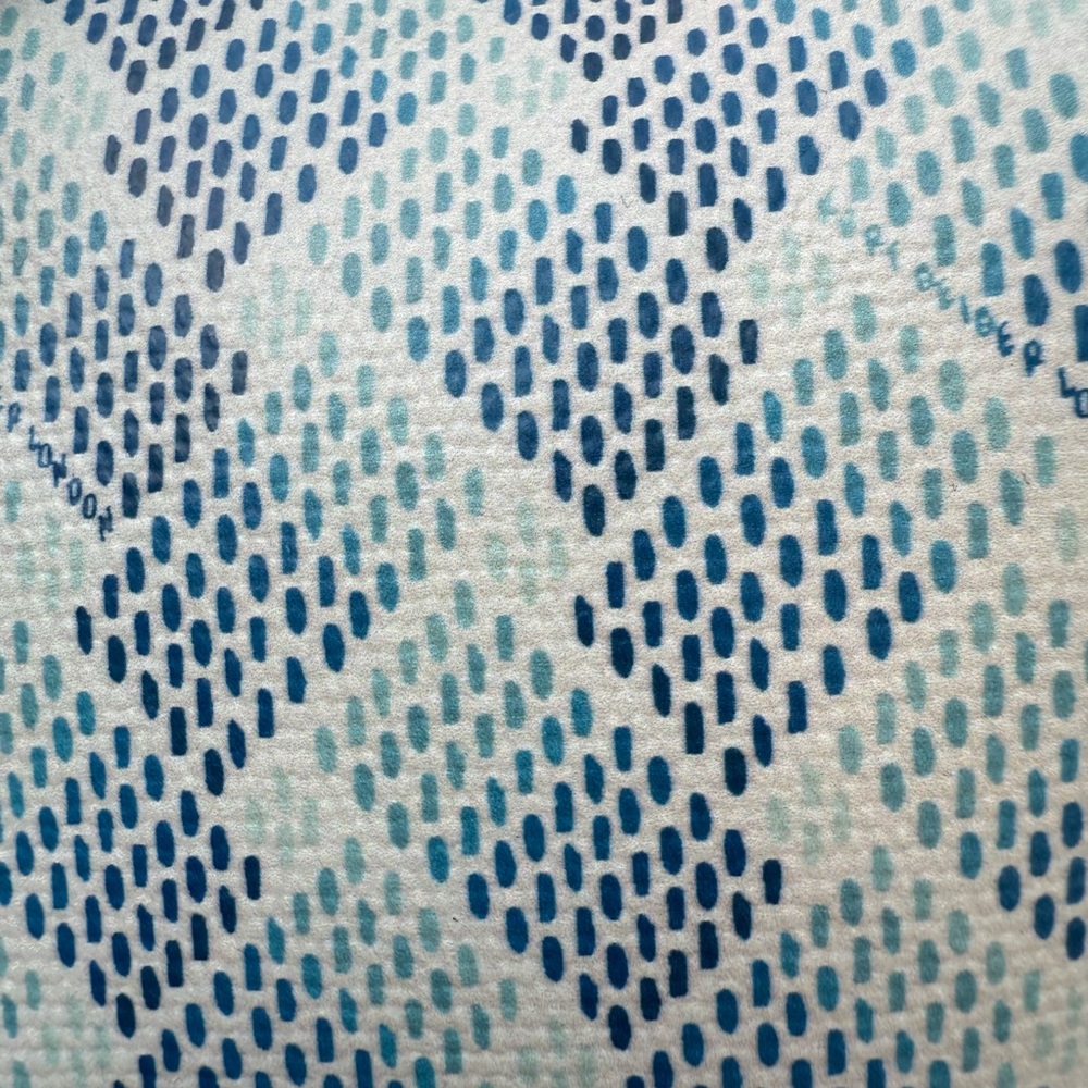 Kurt Geiger Blue and Cream Satchel - Picture 5 of 6